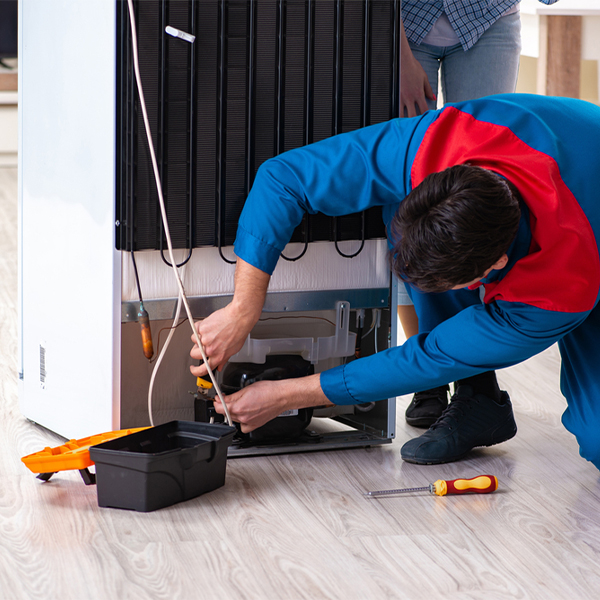 how long does it usually take to repair a refrigerator in Hampton